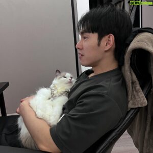 Bryan Shu-Hao Chang Instagram - 追個劇也要被凝視⋯
確認一下眼神～
這就是～真愛！