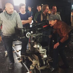 Bryan Singer Instagram - Shooting with the actual #arriflex #camera used by #queen for many videos including the last film ever shot of #freddiemercury #queen #bohemianrhapsody I am made up for a cameo that I will probably cut:)