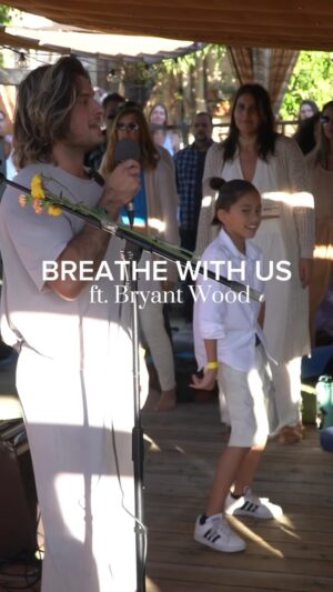 Bryant Wood Instagram - Happy Friday! ☀️ Step into the weekend with one of our favorite Breathwork sessions from the talented @bryantwood who led us through this powerful exercise at our Topanaga event last fall. 

#wearethemedicine #breathwork #weekendrelease