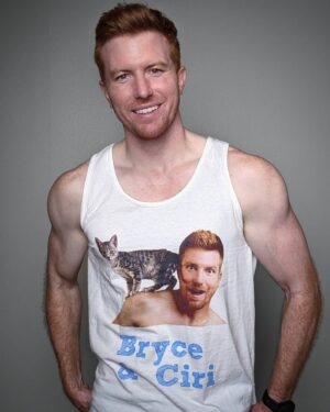 Bryce Eilenberg Instagram - Sometimes ya gotta wear your own shirt.  I got mugs and shirts and all the whatnot and what have you.  Ciri is currently stealing the show, but Regis will appear one of these days