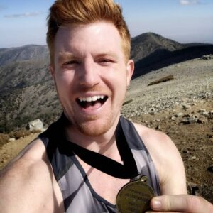 Bryce Eilenberg Instagram - Labor day for me was a 7 mile 4000ft race to the top of Mt. Baldy.  An angel at the top had the foresight to bring some beers for the finishers before we had to trek back down the mountain.  Road marathon legs unsurprisingly don't transition to mountain climbing legs within a week so I had to bequeath my head to head imaginary championship belt to @bpacker87, but the race was a lot of fun and had it's fair share of nice views.  Now I shall add some mileage for a nice 50k coming up in Oklahoma in October.  Pumpkins incoming! #mtbaldyruntothetop #mtbaldysummit #mtbaldy