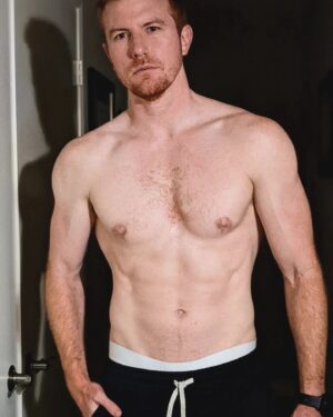 Bryce Eilenberg Instagram - Carb loaded all day at a BBQ for my long run tomorrow and now I can't fit in the frame 😅. And no sunburn 😁. Remember to wear sunscreen y'all
.
.
.
#ohpitcrew #running #athlete #rpdr14