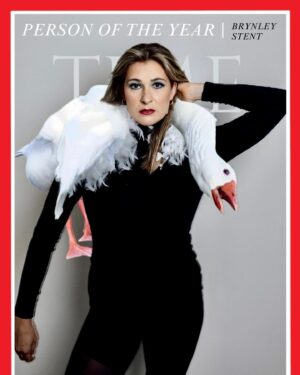 Brynley Stent Instagram - My comedy festival show PUS GOOSE opens in May. Grab your tickets from the link in my bio and grab my Time magazine from all participating retailers. Not at all heavily photoshopped photo taken by @andicrownphotography