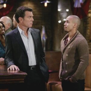 Bryton James Instagram - Please help me & the #YR family celebrate the legend Mr. Peter Bergman on 30 years as #JackAbbott 🎉🎉🎉 I can never thank you enough for all the love & support you’ve shown me from day one. #Peterbergman