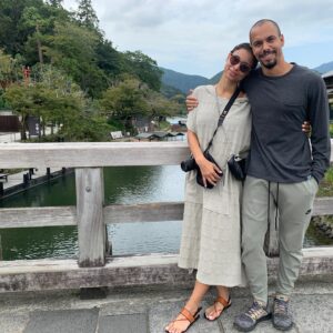 Bryton James Instagram - ✋🏽🤚🏽 ⬇️ The best trip with the best human... Thank you for sharing the celebration of such a special year with me @brytni 🧡 🇯🇵