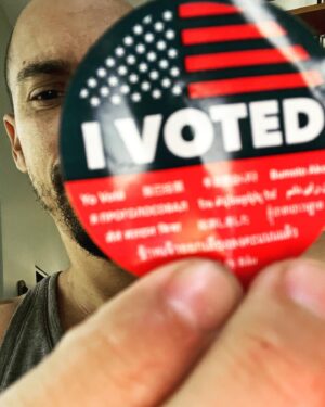 Bryton James Instagram - Please do Your part in this country for us All and V O T E