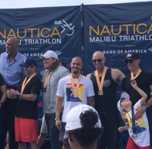 Bryton James Instagram - Had the best time supporting & helping raise money for @childrensla at the @nauticamalibutri in the Men’s celebrity division with team “2 legit 2 quit” and my mates @ramzbawesome & James Anchor! 3rd ain’t bad but you can bet we’re going for more next year! & congratulations to @brytni for taking 🥇 place in the women’s division!