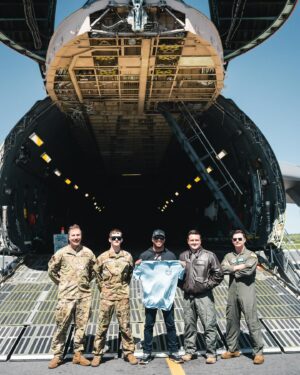 Bubba Wallace Instagram - Bubba Wallace spent some time at the Dover Air Force Base ahead of this weekend’s race in Delaware. We appreciate the time the U.S. Air Force spent with us and hope to go as fast as Xfinity. #FlyFightWin #ForwardTogether