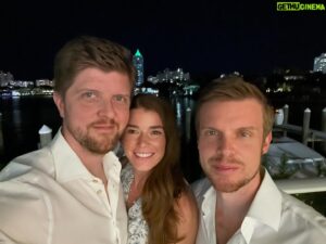 Buck Sexton Instagram - Sexton brothers and Carrie in Miami (4 days to the wedding!)