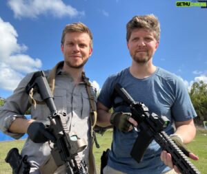 Buck Sexton Instagram - Sexton brothers range day- I’ve got my Daniel Defense DD3, @masonspeedsexton with his MK-18