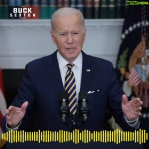 Buck Sexton Instagram - “You are about to get poorer. You're going to be poorer because the #Biden administration thinks that cutting off the import of Russian oil is going to have a dramatic impact on Russia's calculation in #Ukraine." #RussiaUkraineWar 
 
Get today's episode of my podcasts wherever you get your podcasts. Just search "The Buck Sexton Show."