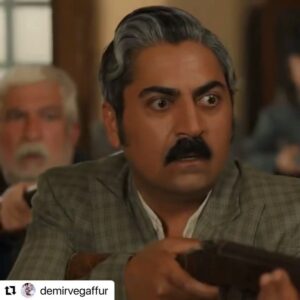 Bülent Polat Instagram - Gaffur’un kafa namlunun ucunda 😂 @adnanmenderesbasibuyuk 🥰