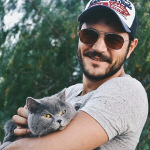 Burak Sevinç Instagram - Yogi❤️ #evlat #yogi #britishshorthair #cat