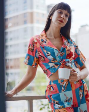 Büşra Çam Instagram - Dünyanın en güzel pijaması değil mi ?☺️