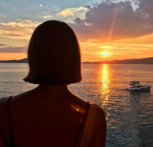 Büşra Çam Instagram - Canım Ayvalık 🌅 #nofilter