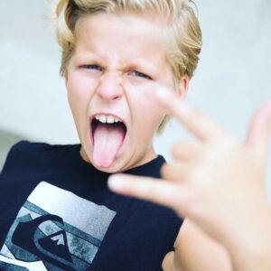 C.C. DeVille Instagram - Fingers crossed for this boy. I'm so proud of him. He's at CBS 🌟🌟🌟🌟 @vallondeville #vallondeville