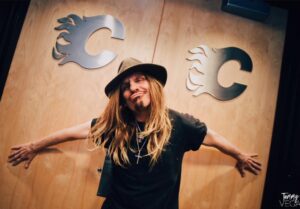 C.C. DeVille Instagram - Calgary was so nice that they constructed a monument for me!!! (At least that's what they told me!!) Lol
