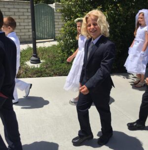 C.C. DeVille Instagram - Vallon's 1st holy communion !!
I'm so blessed !!