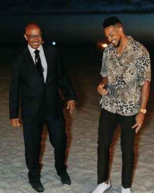 CJ McCollum Instagram - Happy birthday Dad . Love you OG 🤝