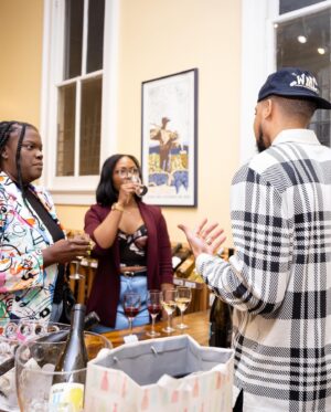 CJ McCollum Instagram - CJ McCollum hosted a wine tasting for his @heritage91wine wine at The Wine Seller in New Orleans last night! 🍷  Coach Green showed up to support 👏