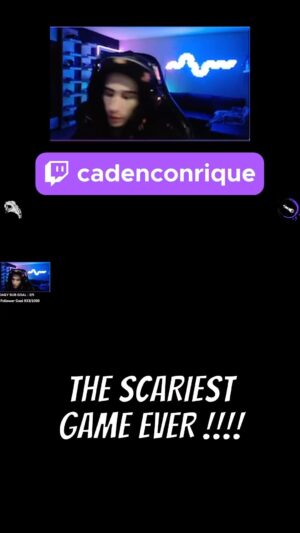 Caden Conrique Instagram - NEVER AGAIN 💀😭 #devour #horror #twitch #scarygame #scary #streamer
