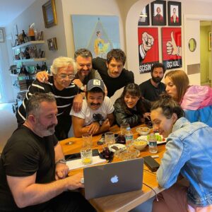 Çağlar Çorumlu Instagram - Erşan Kuneri okuma provası. Heyecanlıyız 🕺🏻