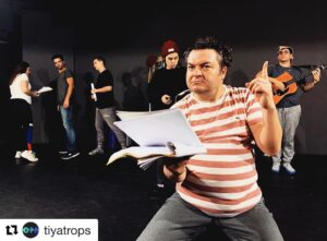 Çağlar Çorumlu Instagram - #Repost @tiyatrops with @get_repost
・・・
Yeni oyunumuzun provaları devam ediyor! 🤫
Çok yakında... 💥
#tiyatrops #prova #yenioyun