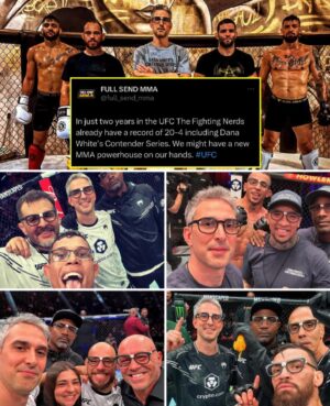 Caio Borralho Instagram - They are doing something special in that camp 🤓 

FOLLOW @fullsend_mma 

#nerds #ufcfighter #mma #ufc