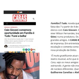 Caio Giovani Instagram - Projetando e alcançando ! posso ouvir um amém ?
@carasbrasil ✊🏾

.
#mercadocom @mercadocombr 🙏🏾🤎
