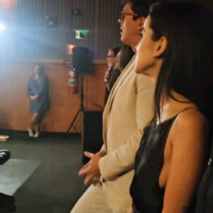 Caíque Nogueira Instagram - #NaoTemVolta dia 23 de Novembro (amanhã!) nos cinemas com a nossa artista completa favorita @manugavassi e um dos maiores da geração @rafaelinfante. Gigantes! Que delícia é assistir os dois juntos! Feliz em participar de mais um projeto que eu acredito, integrando um elenco que sou fãzoca. Grato aos envolvidos @stardistributionbr @conspiracaofilmes e ao maravilhoso César Rodrigues 🤍