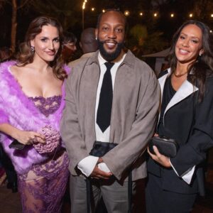 Cait Alexander Instagram - One of my favourite nights of the year celebrating our fellow Canadian friends nominated @theacademy with @samoragloria 

Another creative, supportive, and wonderful evening spent with incredible talents hosted by our very beloved @zaib_shaikh & @kstew_1 @telefilm_canada thank you for your dedication, consistency & fellowship.

@hakoda_david you always make a woman love what she looks like🫶🏼💘 & special thanks to my dear @georgepimentel1 for years of tireless service, capturing events, triumphs & successes all these decades… I remember my first @tfw with you.. so much love for you (go @nishappics go! @tokillatigerdoc ) 💜🫶🏼 #oscars #canada #fashion #telefilm #actor #artist #film