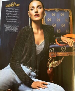 Cait Alexander Instagram - Being glamorous is simple. ♥️ 
@canadianliving @peggilepage_models @specsmodels @alexia_baillargeon @andreanne_gauthier canadianliving #fashion #magazine #editorial #modellife