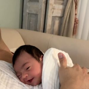 Caitlin Leahy Instagram - Introducing, my baby girl, Fíadh Shannon Delannoy 💕🍀🇵🇷