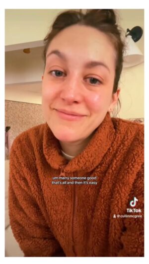 Caitlin McGee Instagram - I love @endlesspat ‘s words… I save every card he’s ever written and have been telling him to send his work to people for years. So the fact that his vows are blowing up on tik tok and getting the recognition he deserves makes my heart swell. Turns out being vulnerable on the internet isn’t all bad!