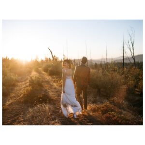 Caitlin McGee Instagram - ✨ The thing about weddings is they’re just a big party… probably the biggest party you’ll ever throw but a party nonetheless. But if you’re lucky, you can to spend a day or maybe two surrounded by all of your favorite people. You get to watch your worlds collide and your heart swells like the grinch and there are gorgeous flowers and dancing and unadulterated joy. So yes it’s a party, but it was a damn good one 🌙
.
.
.
.
Not to mention you get to work with wildly talented people who make your dreams just appear like poof holy shit how did this get here?!! 
Venue: @yosemite_evergreen 
Planner: @heartthrobweddings 
Florals: @cobralily 
Photographer: @paulabphoto 
Videographer: @lovelitfilms 
DJ: @heartofgolddjs 
Dress#1: @alexandragrecco through @lovelybride 
Dress#2: @odylynetheceremony 
Jewelry: @anthropologie and @mejuri 
Rentals: @archiverentals 
Paper: @primandpixie
HMU: @theadorable1 & @stephrives 💗