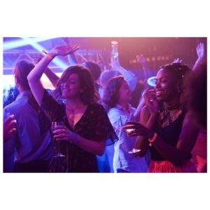 Caitlin McGee Instagram - Tonight on @homeeconomicsabc we hit da cluuuuuuurrrrrrb !! This was such a fun ep to shoot 🕺🏼 see you at 9:30! #homeeconomics #bottleservice #clublife #makeloveintheclub #dancedancedance #clogsarehot