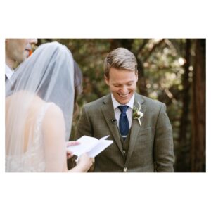 Caitlin McGee Instagram - Happy Anniversary P 🤎 really glad I married someone as unhinged as I am who’s down to renovate a house, get married and have a baby all in year. Guess we’re making up for lost time? Cheers to my one that *almost* got away 🥂 ps I like your butt.