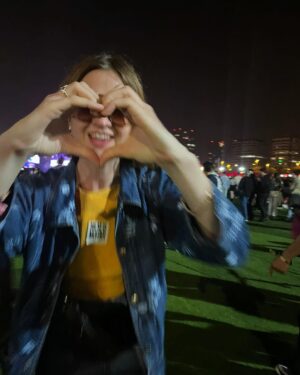 Caitlin O'Ryan Instagram - As Chumbawumba once said: I get knocked down, but I get up again. Thank you 2023, there’s been ups, there’s been downs, there’ll always be karaoke ♥️