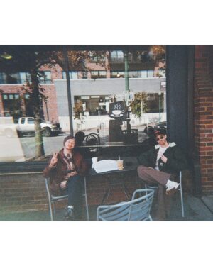 Caitlin O'Ryan Instagram - NOLA & Skye with my favourite guy @johnhunterbell 
(Finally got the 📸 developed) 🙃