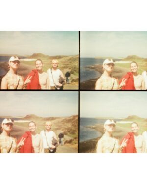 Caitlin O'Ryan Instagram - NOLA & Skye with my favourite guy @johnhunterbell 
(Finally got the 📸 developed) 🙃
