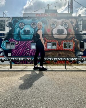 Caitlin V Instagram - Berlin was completely magical and felt immediately like home. I will be back ASAP. Thank you @guidecris for the great tour of the #eastsidegallery and for the awesome photoshoot!! 📸🇩🇪