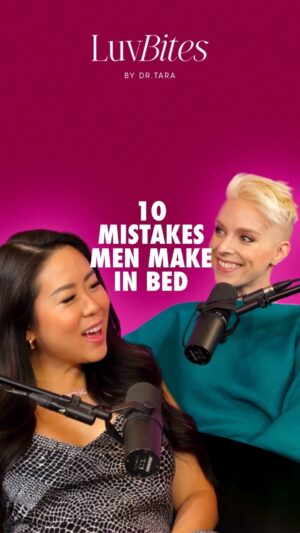 Caitlin V Instagram - New podcast episode out with @caitlinvictoriousx where we talk about the things men do wrong in bed! ❤️ Watch and listen on how to become a better lover! Link in bio! 🔥 #drtara #menshealth #couples #relationships #marriage