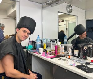 Calam Lynch Instagram - That’s a wrap on Archie, but more importantly it’s also a wrap on the most iconic headpiece of the last decade ⚡️

#Archie