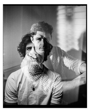 Callum Kerr Instagram - 120 ilford HP5 - One of my favourite accidents while shooting- a double exposure of two portraits, one my good friend @callum_kerr_1 and the other of myself - shot by Callum (excellent photographer himself) shot in West London on my RB67. If you don’t know him- you will soon, incredibly talented musician and actor ☄️

Can’t wait to have you in our new studio one day soon mate 🪐