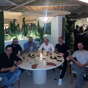 Calum Best Instagram - Class evening with these heavy hitting gents, 
Good food and company you can’t go wrong 🤝
@ixchel.london
