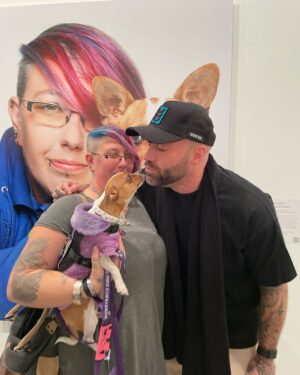 Calum Best Instagram - Today was doggie heaven 🐶

Had the pleasure of visiting @kccharitabletrust dogs with jobs at @saatchi_gallery !

So many incredible stories of how these dogs provide a service , the dogs and there owners / handlers where shot by the very talented @rankinarchive !
I had to stop and show each one some love and boy did I love them 🐶

Help @KCCharitableTrust and @RankinArchive raise money for service dogs this Christmas at their “Dogs with Jobs” exhibition. Around 7000 people rely on canine carers in the UK costing up to £36K per dog in training. Get involved by visiting @Saatchi_gallery until Dec 18 or donate here www.kennelclubcharitabletrust.org – Thank you!