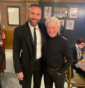 Calum Best Instagram - Was an honour to attend Sir Bobby Charltons funeral service at Manchester Cathedral followed by his wake at Old Trafford 🤝

Thank you to his family and @manchesterunited for inviting me .

Besides a beautiful send off it really touched me and hit home the magnitude of what him and his team mates including bestie created and the legacy they are leaving behind .
I’m so grateful for the connections I have with United and all that are associated with it, so grateful and full of pride that my old man left me in this position and all that him and his team mates did which allows me to be part of this and I will continue on representing the name and our values the best I can with pride and class 🤝