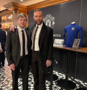 Calum Best Instagram - Was an honour to attend Sir Bobby Charltons funeral service at Manchester Cathedral followed by his wake at Old Trafford 🤝

Thank you to his family and @manchesterunited for inviting me .

Besides a beautiful send off it really touched me and hit home the magnitude of what him and his team mates including bestie created and the legacy they are leaving behind .
I’m so grateful for the connections I have with United and all that are associated with it, so grateful and full of pride that my old man left me in this position and all that him and his team mates did which allows me to be part of this and I will continue on representing the name and our values the best I can with pride and class 🤝