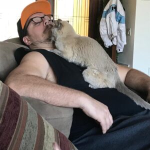 Cameron Britton Instagram - Incoming puns... #catnap #felyingaround #meowhunter