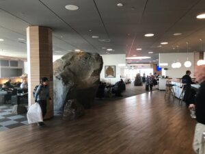 Cameron Britton Instagram - I don’t know much about Icelandic restaurants, but their feng shui people got a real pair of stones. #travelpuns #rockon #skolfood